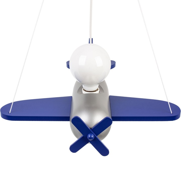 Lampa wisząca Clipper granatowo-srebrny