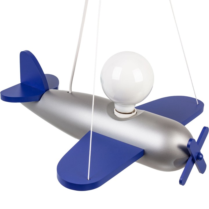 Lampa wisząca Clipper granatowo-srebrny