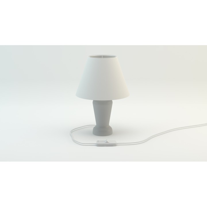 Lampa nocna Mona szary