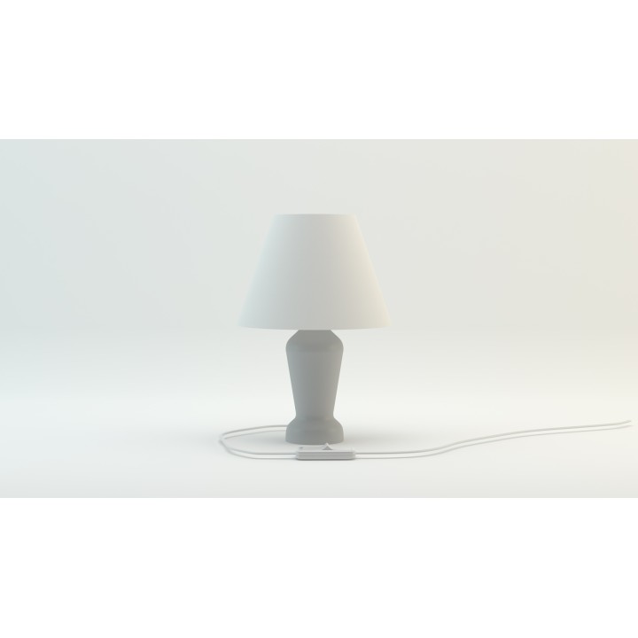 Lampa nocna Mona szary