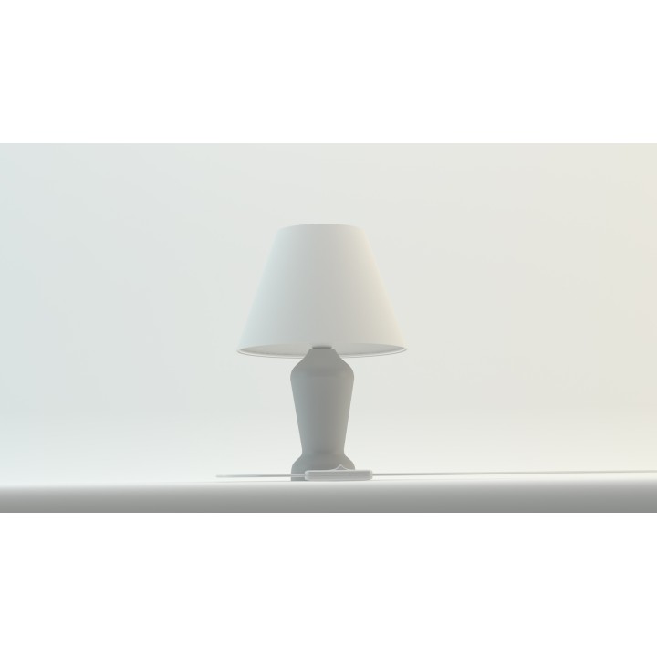 Lampa nocna Mona szary