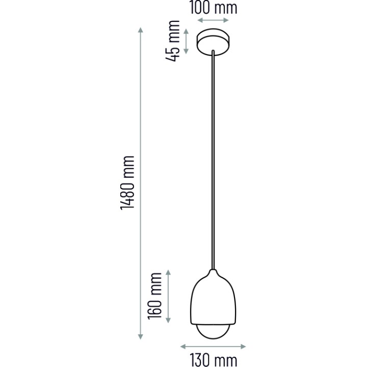 Lampa wisząca Castor