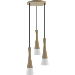 Lampa wisząca dąb Vegas2 zwis 3pł (plafon)