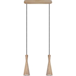 Lampa wisząca dąb Vegas 2pł