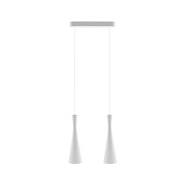 Lampa wisząca biała Vegas 2 pł