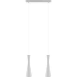 Lampa wisząca biała Vegas 2 pł