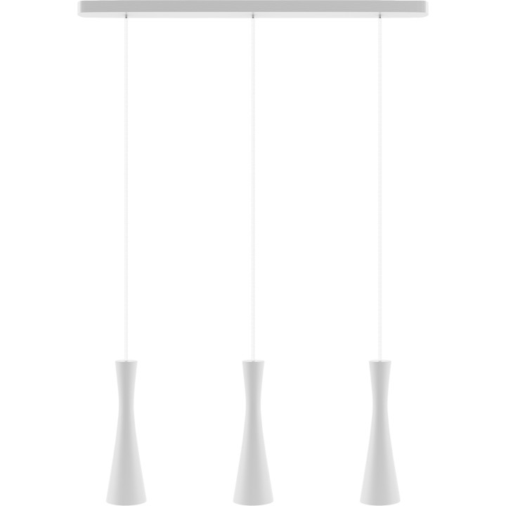 Lampa wisząca biała Vegas 3 pł