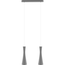 Lampa wisząca szara Vegas 2 pł