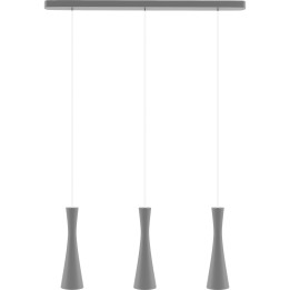 Lampa wisząca szara Vegas 3 pł