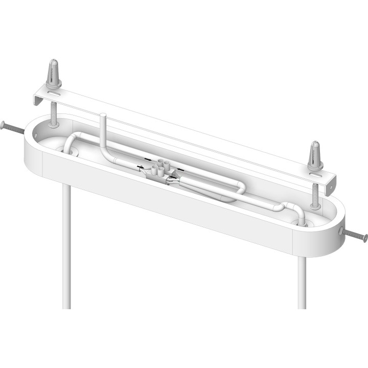 Lampa wisząca szara Madera 3 pł