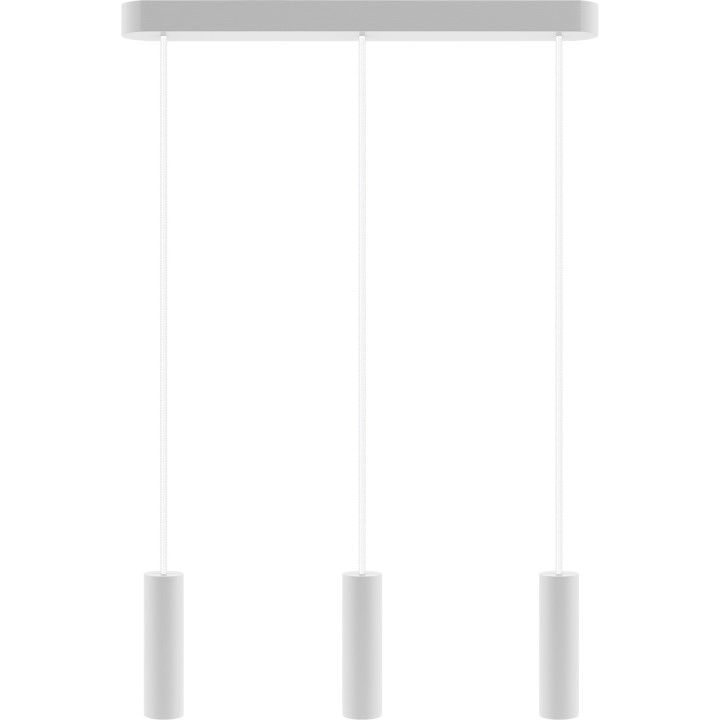 Lampa wisząca biała Madera 3 pł