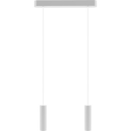 Lampa wisząca biała Madera 2 pł