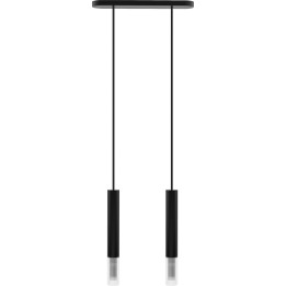 Lampa wisząca Madera2 klosz 2 pł czarny