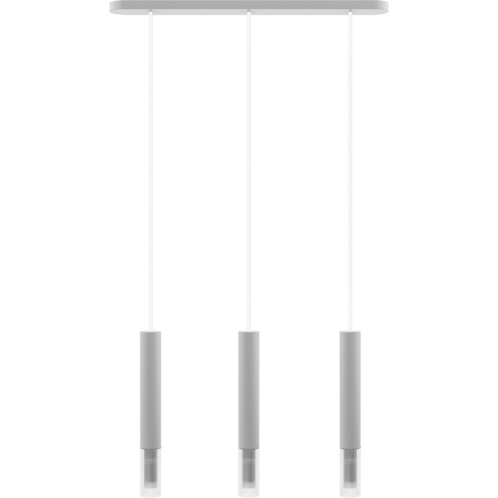 Lampa wisząca Madera2 klosz 3 pł biały