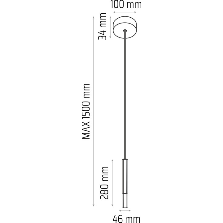 Lampa wisząca Madera2 Hexa 1 pł klosz dąb