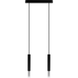 Lampa wisząca Madera2 Hexa 2 pł klosz czarny
