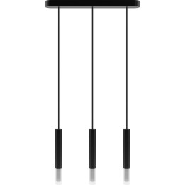 Lampa wisząca Madera2 Hexa 3pł klosz czarny
