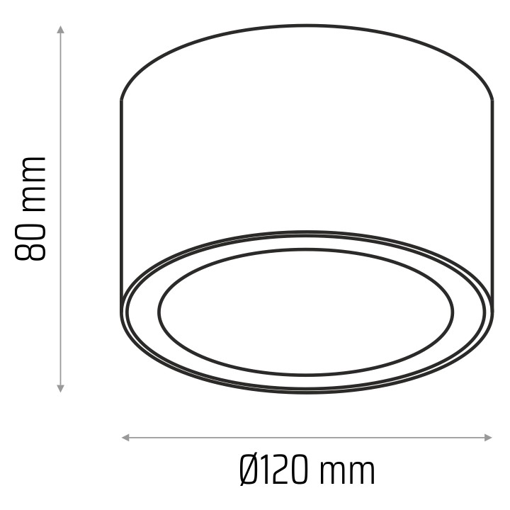 Big Spot ES111 biały