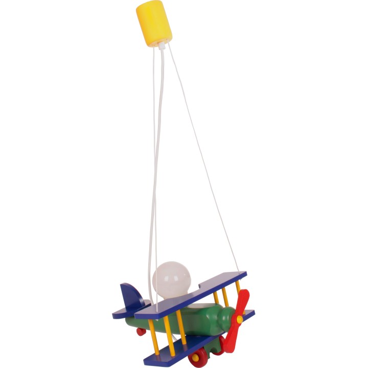 Lampa wisząca Samolot mały - multikolor