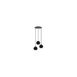 Lampa wisząca czarna Balli Kule 3pł (plafon)