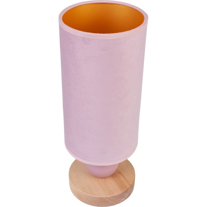 Lampa nocna Bolla pudrowy róż