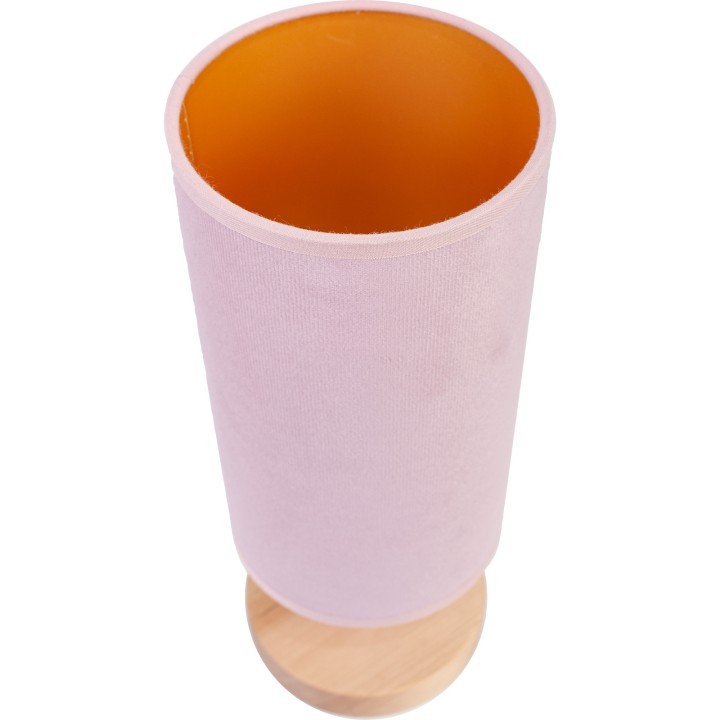 Lampa nocna Bolla pudrowy róż