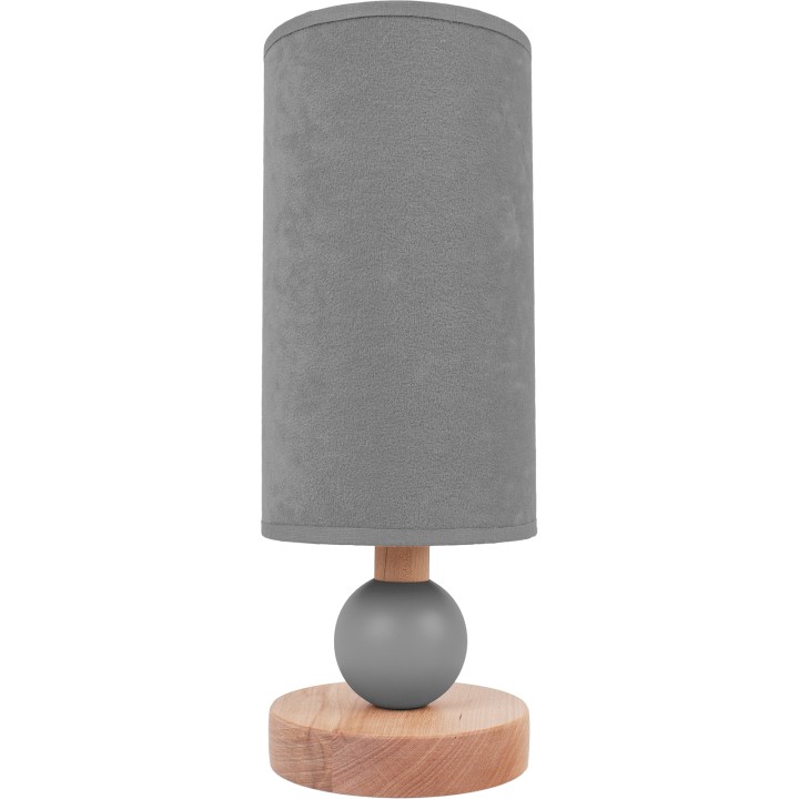 Lampa nocna Bolla szara