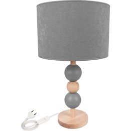Lampa stołowa Bolla szara