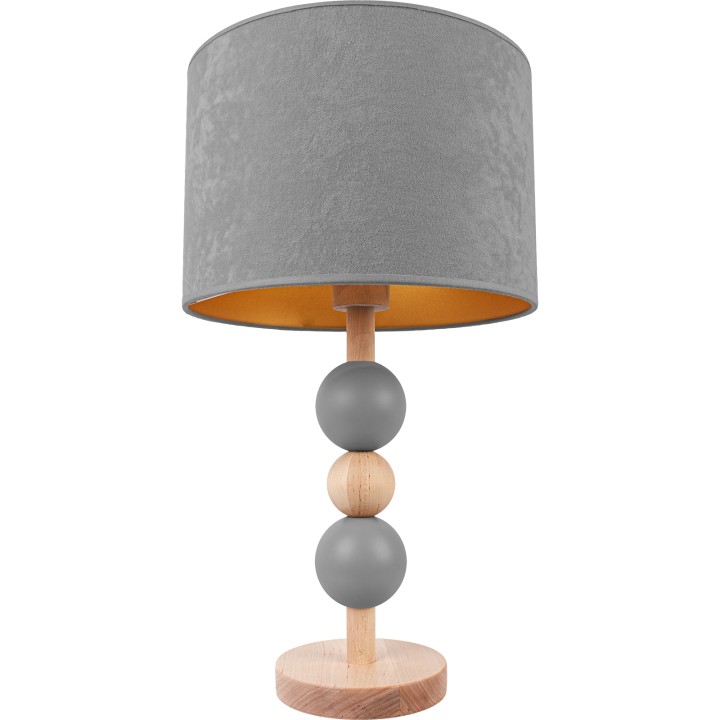 Lampa stołowa Bolla szara