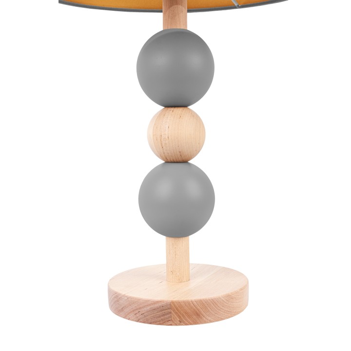 Lampa stołowa Bolla szara