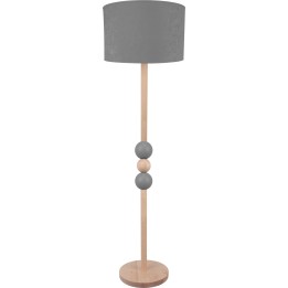 Lampa podłogowa Bolla szara