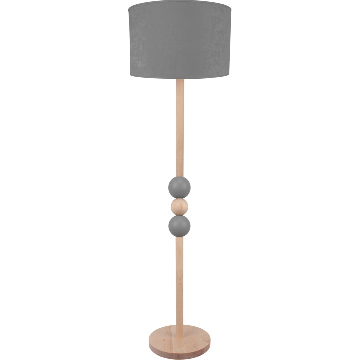 Lampa podłogowa Bolla szara
