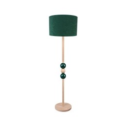 Lampa podłogowa Bolla butelkowa zieleń