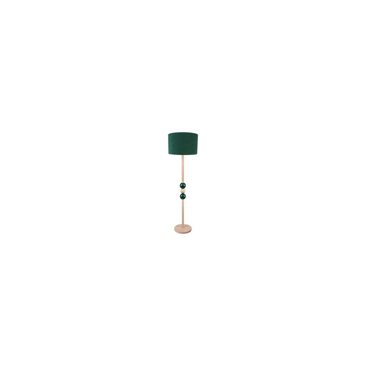 Lampa podłogowa Bolla butelkowa zieleń