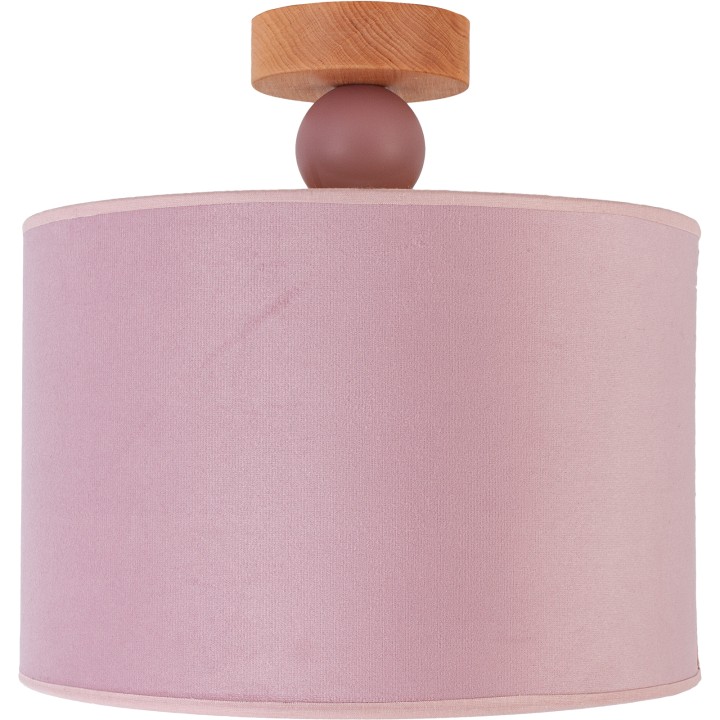 Lampa sufitowa Bolla pudrowy róż