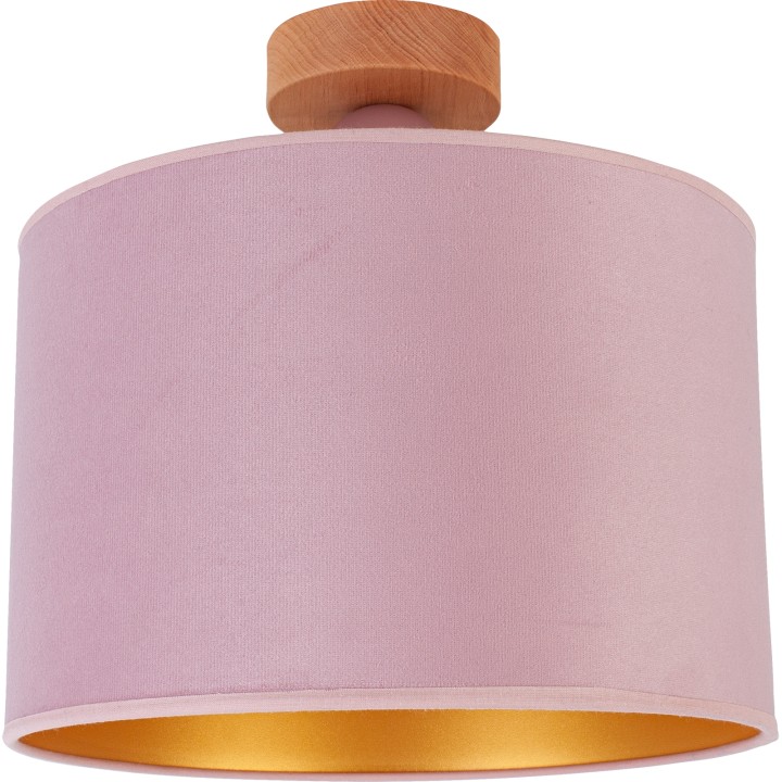 Lampa sufitowa Bolla pudrowy róż