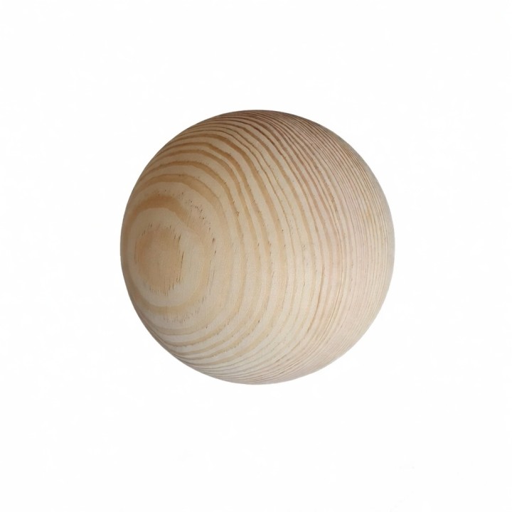 Drewniana Kula Sosnowa Fi 100mm