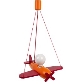Lampa wisząca Clipper  czerwono-pomarańczowy