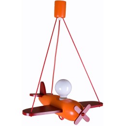 Lampa wisząca Clipper  czerwono-pomarańczowy