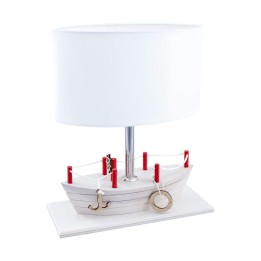Lampa stołowa Statek biały