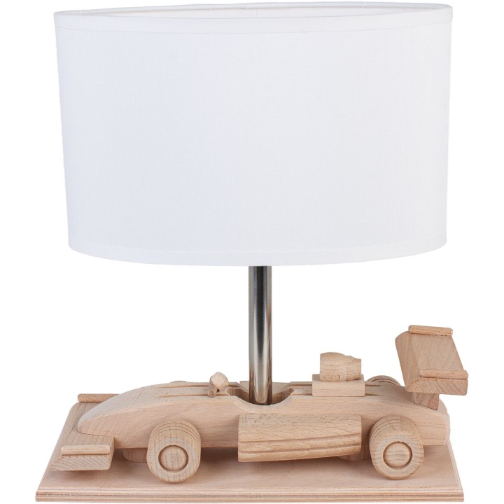 Lampa stołowa Wyścigówka biała