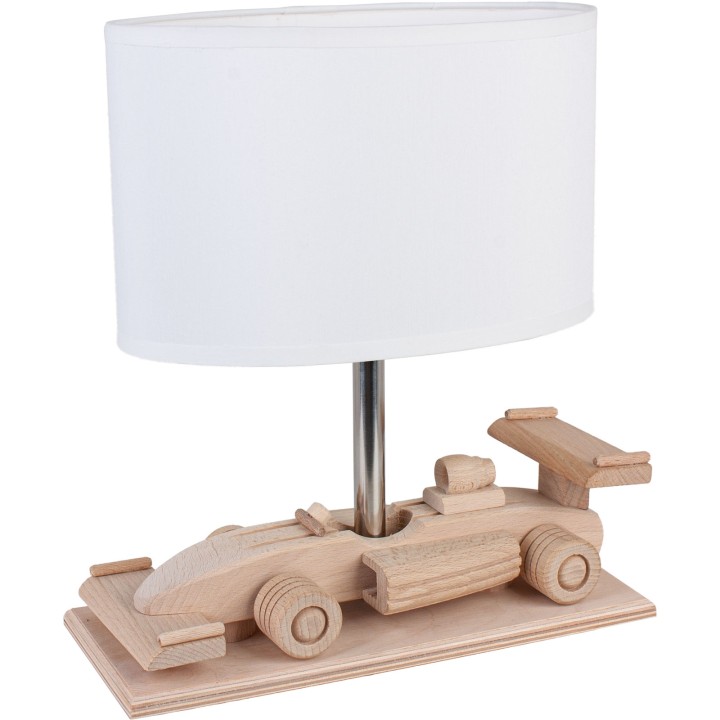 Lampa stołowa Wyścigówka biała