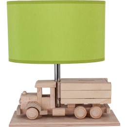 Lampa stołowa Ciężarówka - Skarbonka - zielona