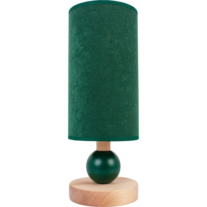 Lampa nocna Bolla butelkowa zieleń