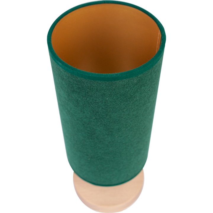 Lampa nocna Bolla butelkowa zieleń