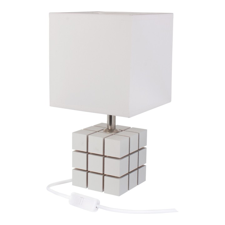Lampa stołowa Rubi biały