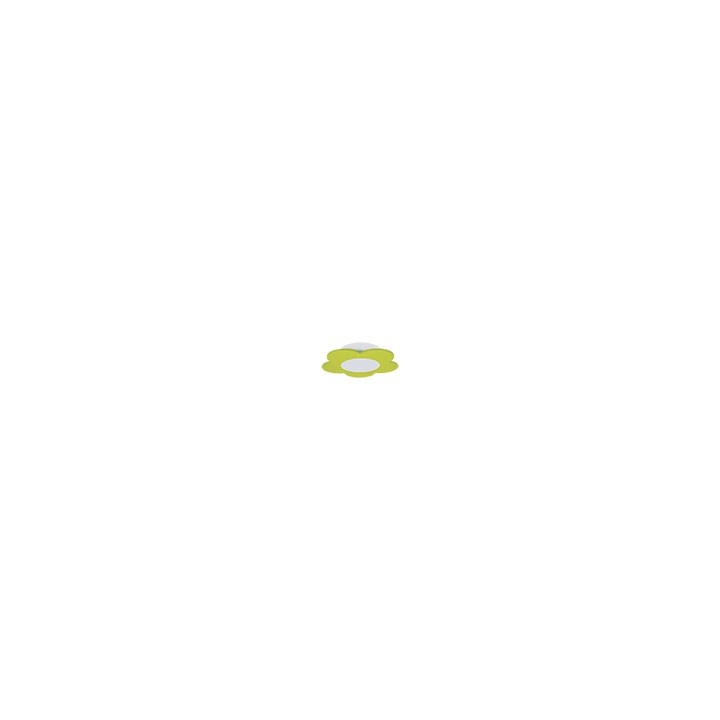 Lampa sufitowa plafon Fiore LED zielony