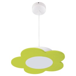 Lampa wisząca Fiore LED zielony
