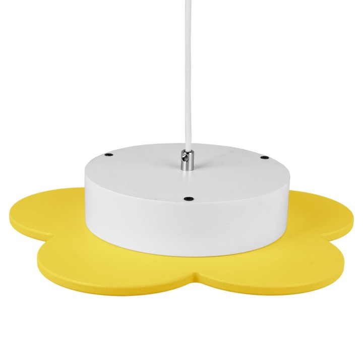 Lampa wisząca Fiore LED żółty