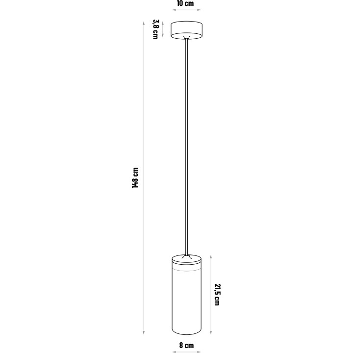 Lampa wisząca BARREL-1